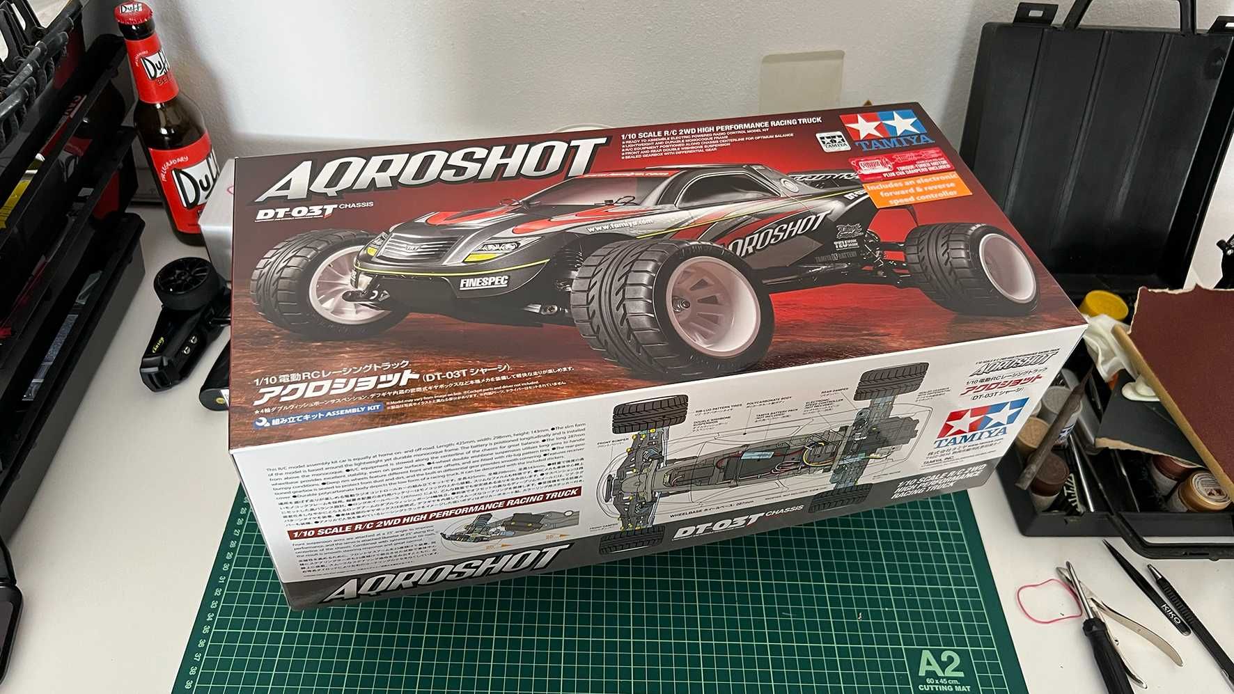 Tamiya DT03-T Aqroshot escala 1:10