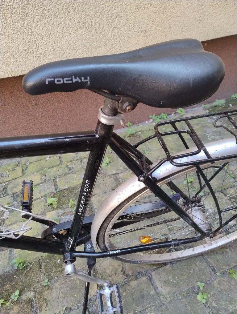Rower męski 28 czarny