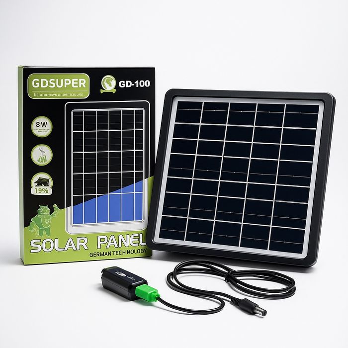 Солнечная батарея - панель с USB