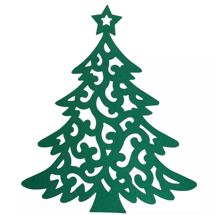 Podkładka filcowa choinka. Arpex