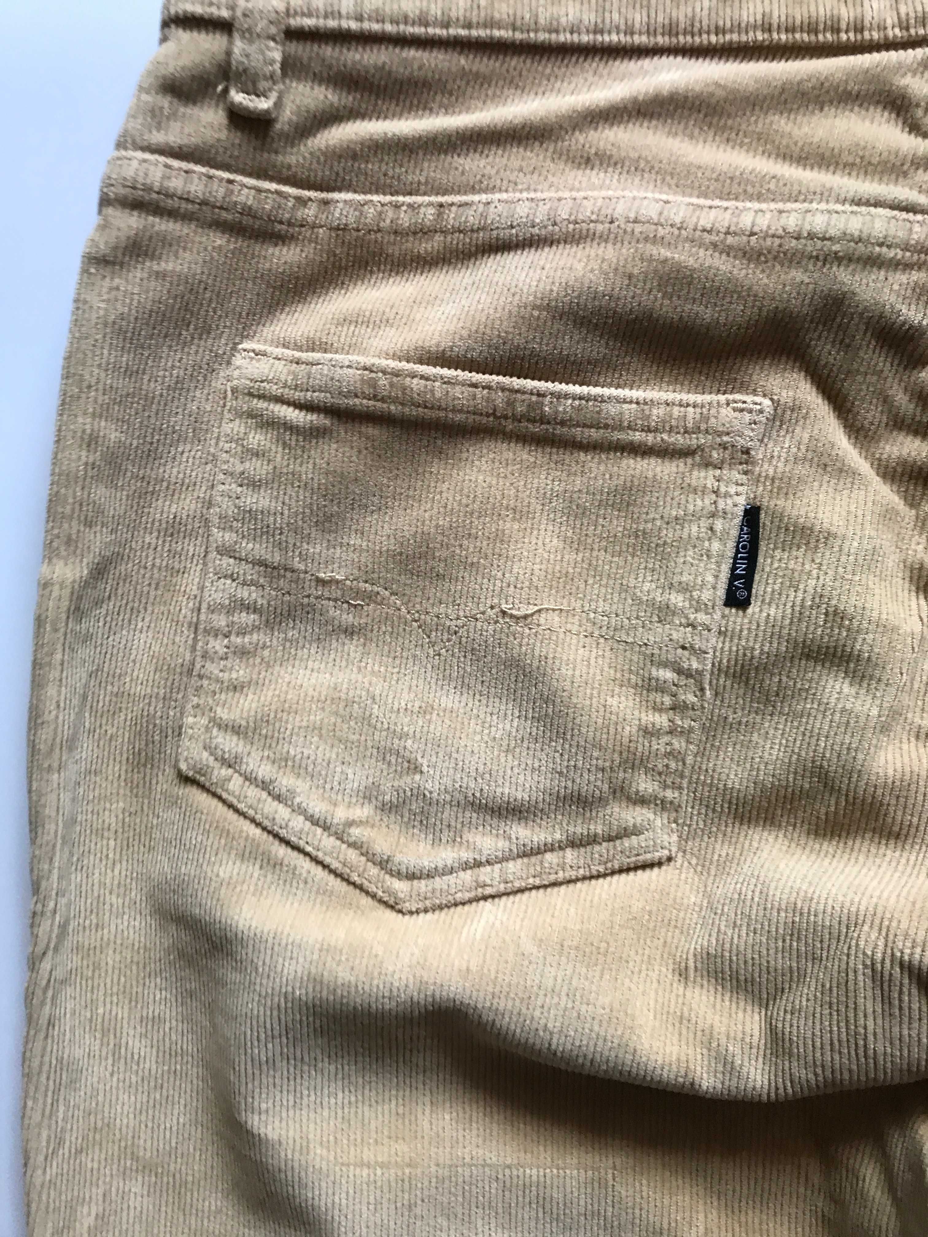 Вельветовые джинсы в клеш Carolin V. (42 размер)