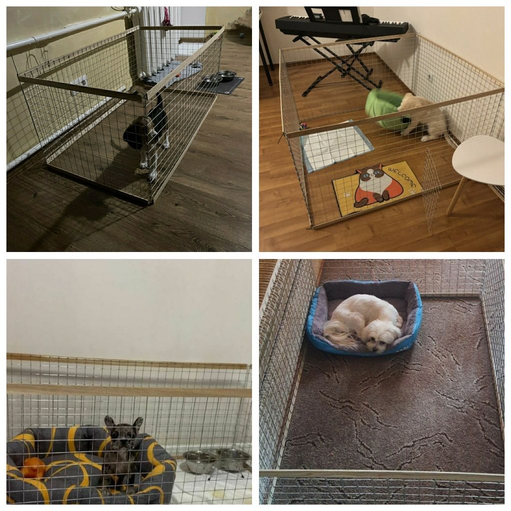 Манеж, Клетка, Вольер для собак, щенков, котят, кошек, кроликов