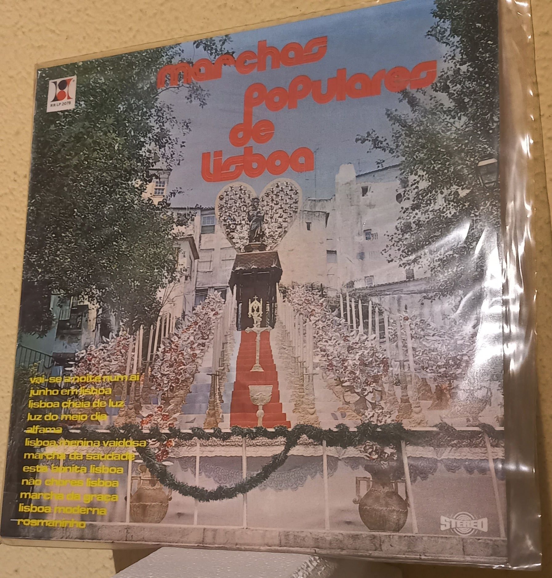 Disco de Vinil LP, Marchas Populares de Lisboa.