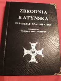 Książka "Zbrodnia Katyńska "- 1982r.