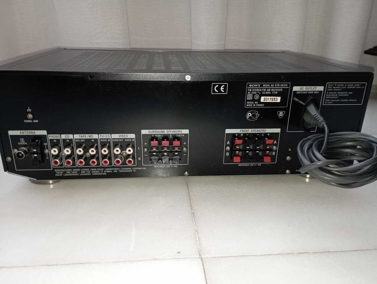 Amplificador Sony  MODEL NO STR-DE
