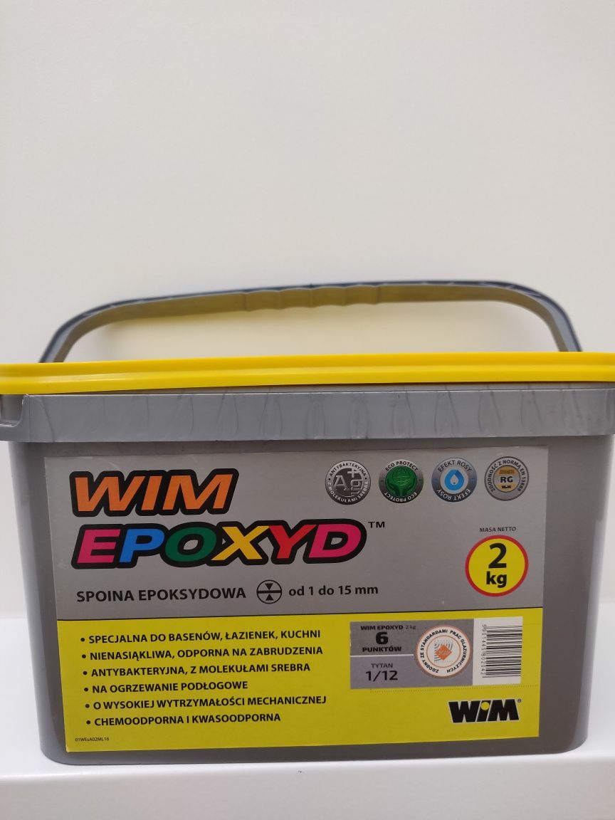 WIM EPOXYD 2 kg fuga epoksydowa spoina epoksydowa szara