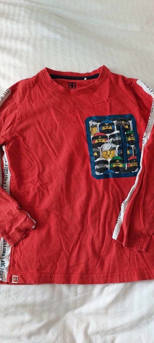 Zestaw dla chłopca bluza Mango, Lego spodenki dresowe Cool Club r.134