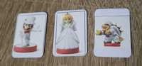 Karty Amiibo Nintendo Switch Mario Bowser Peach Odyssey Wedding