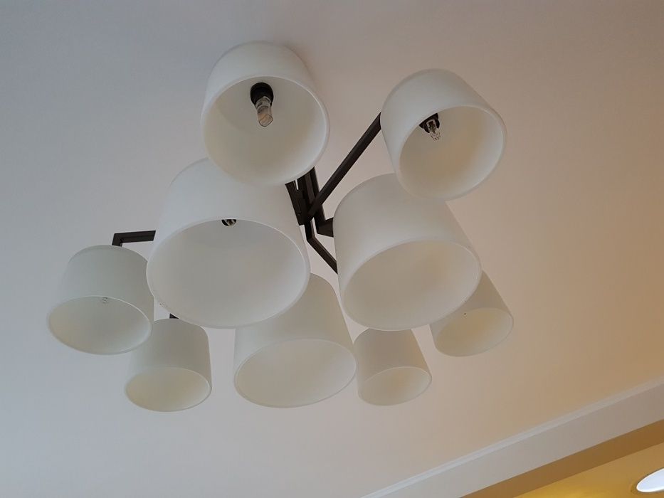 Lampa, żyrandol, grecki design, VIOKEF Lighting, żarówki GU9
