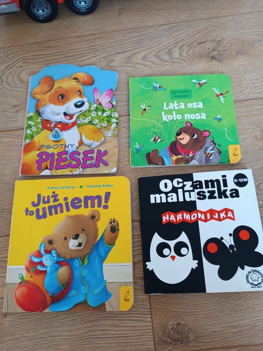 4 książeczki dla dzieci