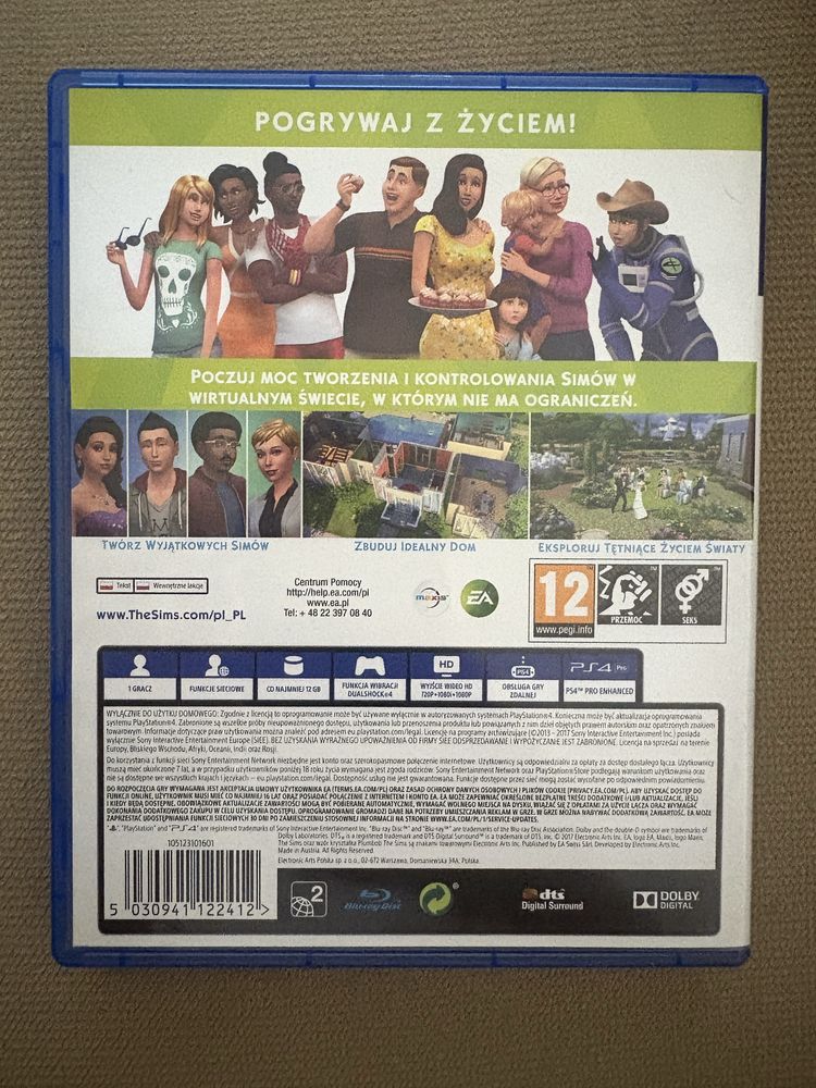 Gra The Sims 4 PS4