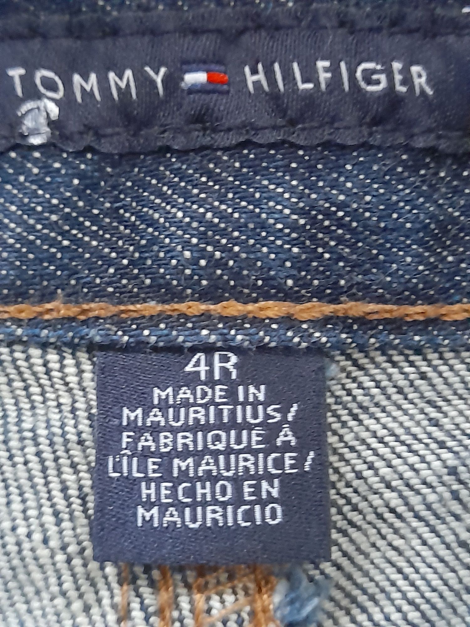 Tommy Hilfiger oryginał- dżinsy damskie z wysokim stanem.