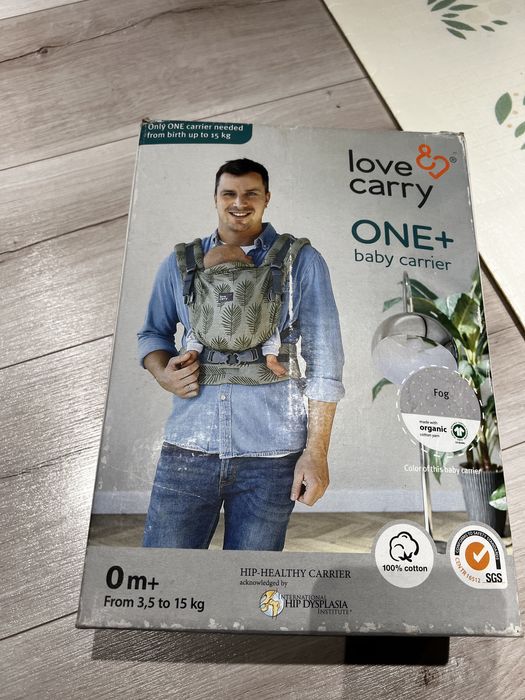 Ерго-рюкзак та накладки love & carry one+