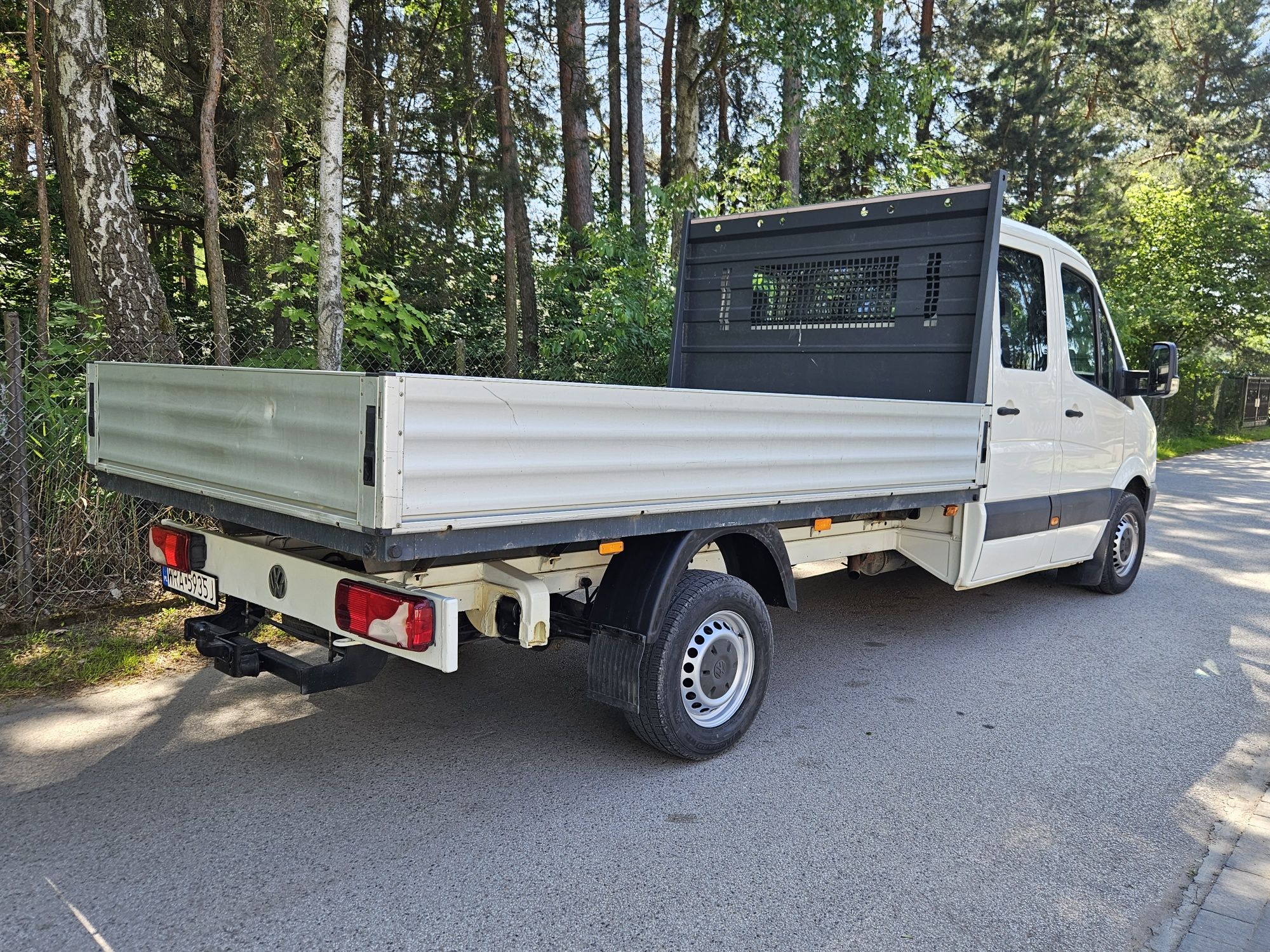 Vw Crafter 2.5 Tdi.  Doka 7 osób MAX brygadowka