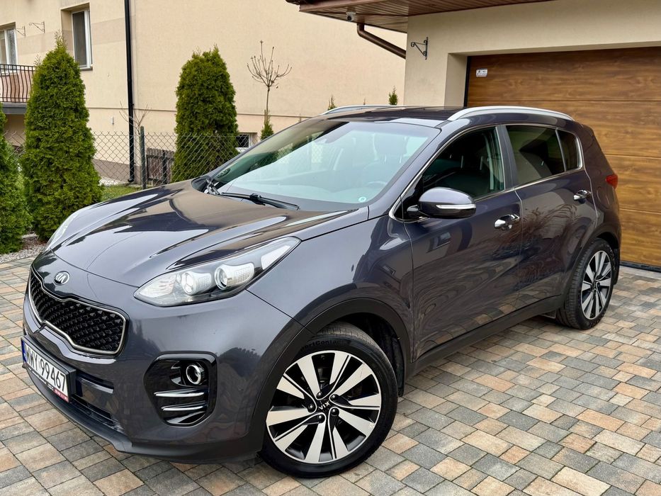 Kia Sportage Fabryczny lakier Full serwis Navi Kamera Alu 19