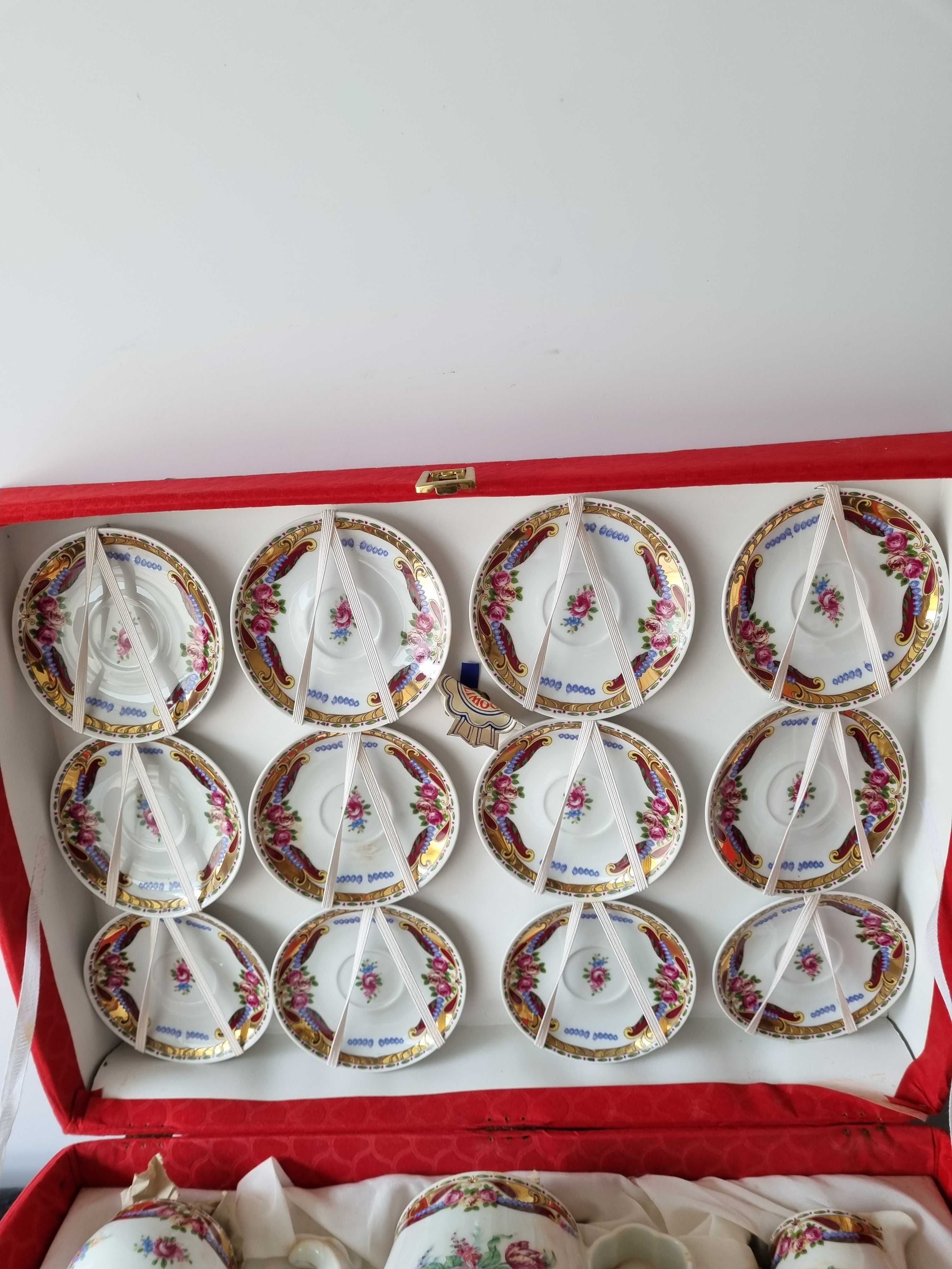 Serviço chá/café novo Porcelana Limoges Vizavi (novo)