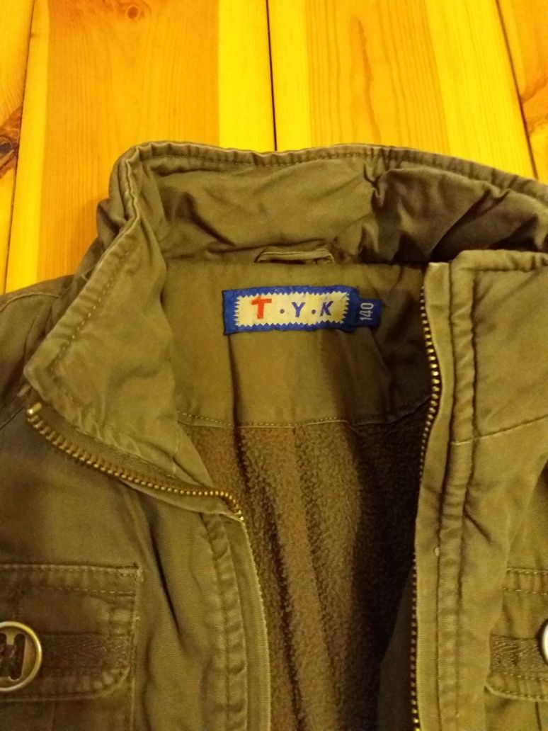 Kurtka typu parka rozmiar 140