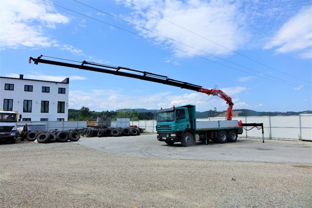 HDS 22m, Usługi dźwigowe HDS, transport ciężki, wynajem dźwigu 7 ton.