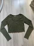 Crop top z długim rękawem Reserved
