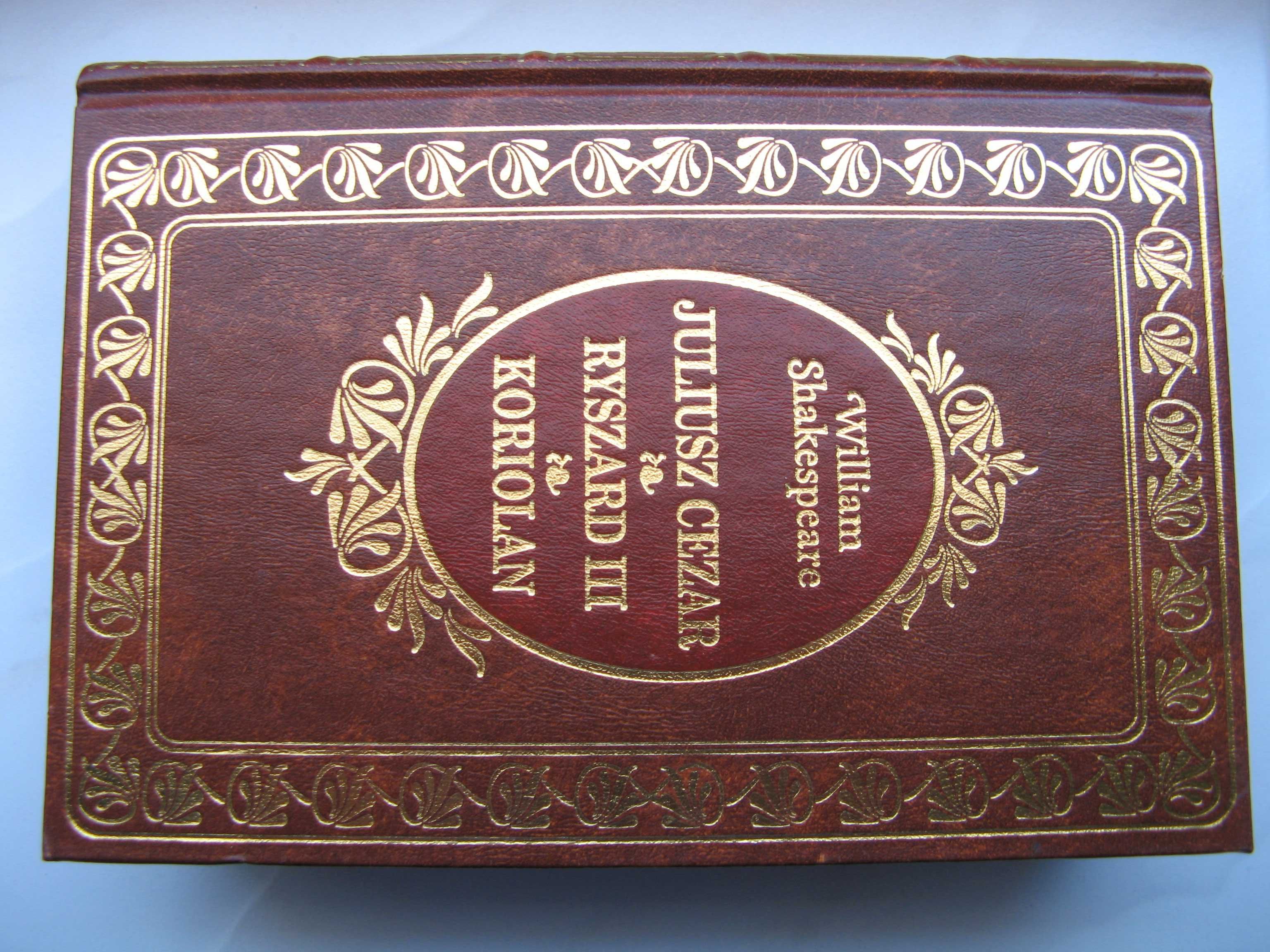 Juliusz Cezar, Ryszard III, Koriolan - William Shakespeare