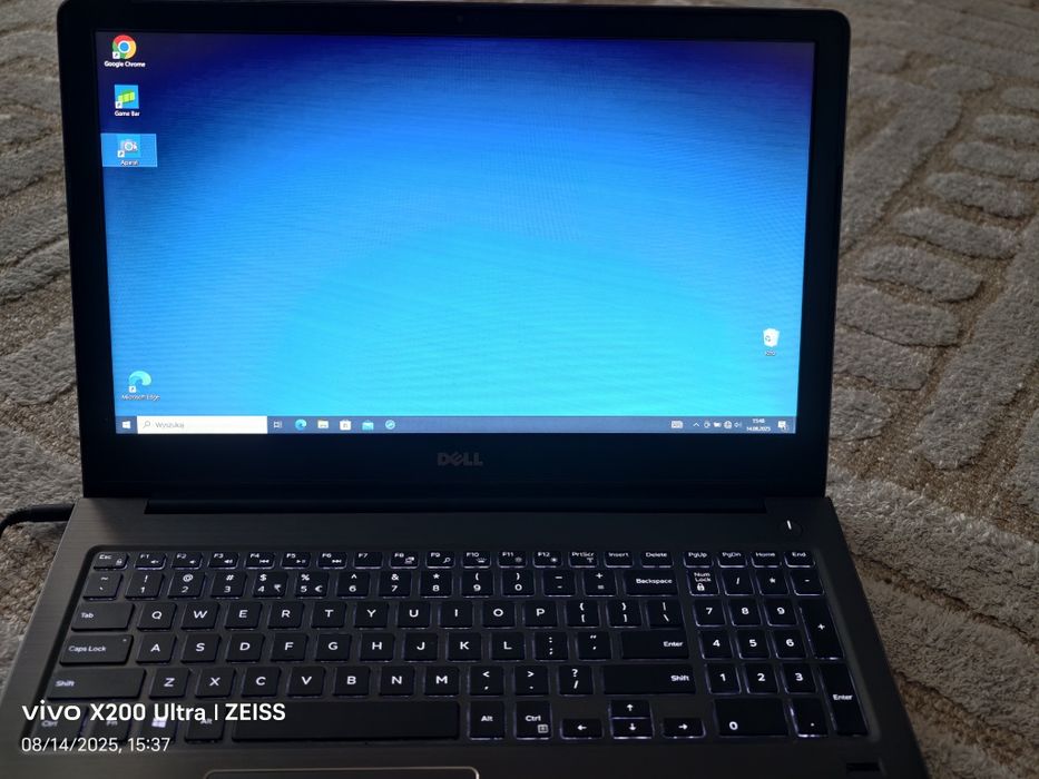 Laptop Dell Vostro 5568 15,6" Intel Core5, 8GB, 256GB SSD,