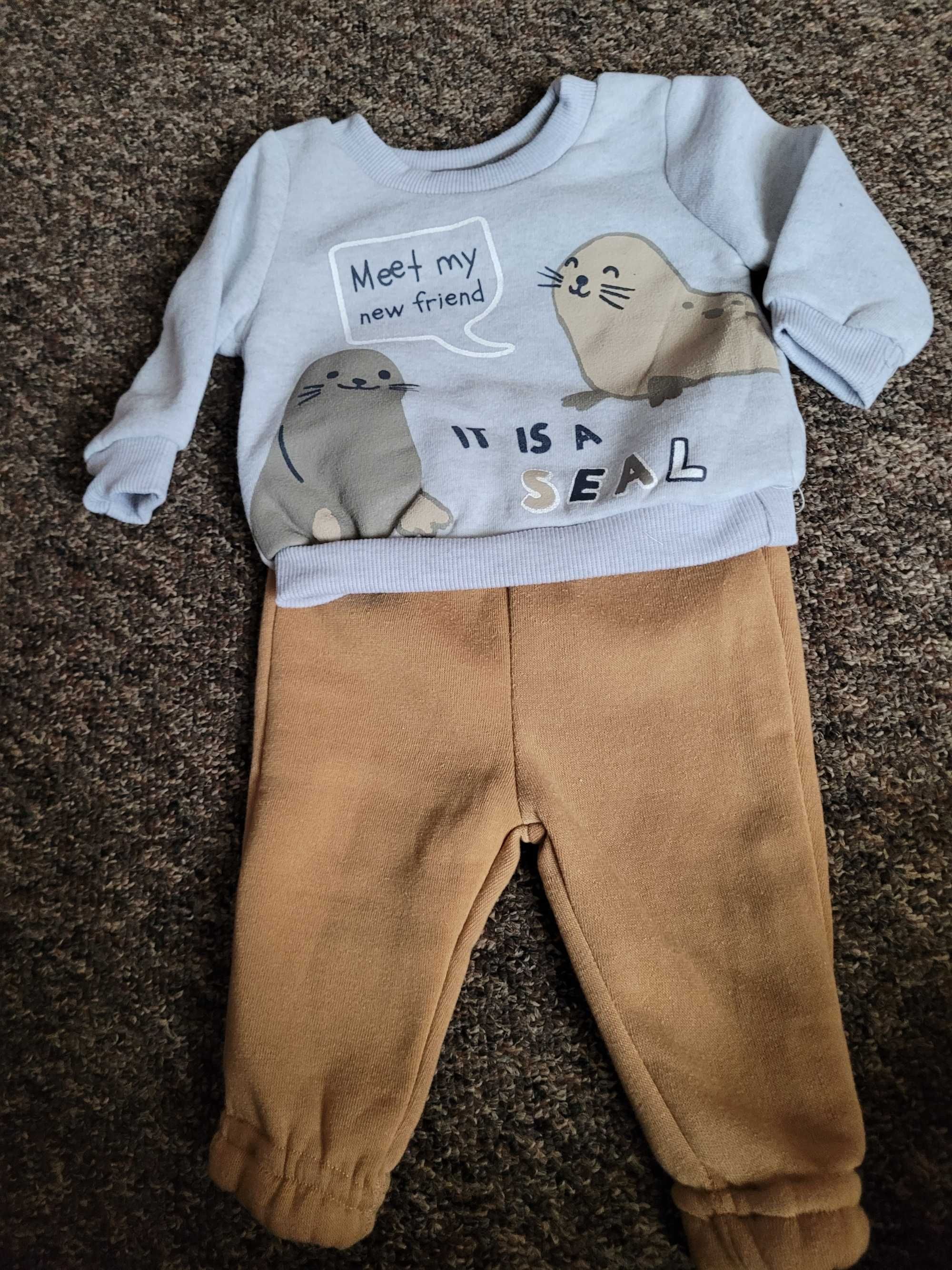 Ocieplany dres niemowlęcy w r. 68