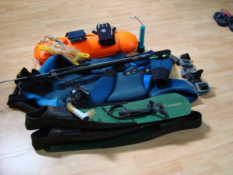 Equipamento de pesca submarina