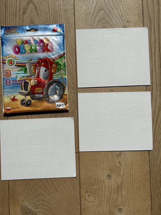 Piaskowe obrazki bez piasku