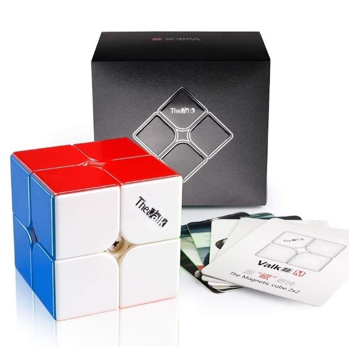 Кубик Рубіка 2x2 Qiyi Mofangge The Valk 2M Кольоровий пластик без накл
