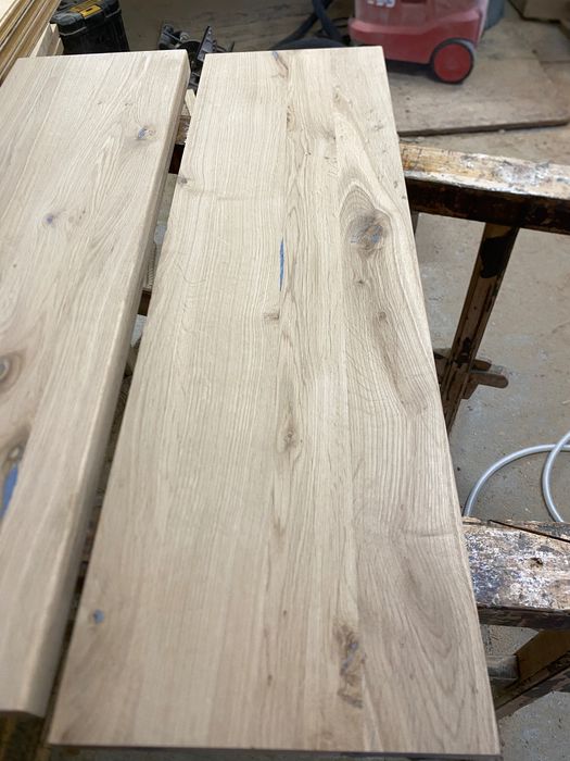 Schody, Stopnie, Trepy, Parapet, Klejonka, Zabiegowe, Dębowe, WYSYŁKA