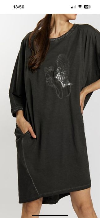 Monnari,Suknia/tunika,BAWEŁNA 100%,nowa,46-48