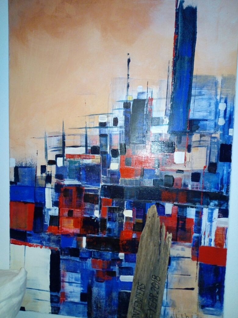 Original do pintor Christian Nertz