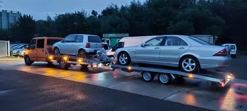 Transport samochodów, maszyn rolniczych