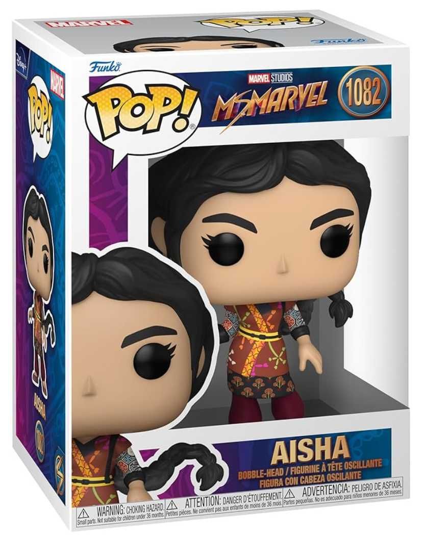 FUNKO POP Aisha Marvel 1082 Novo na caixa