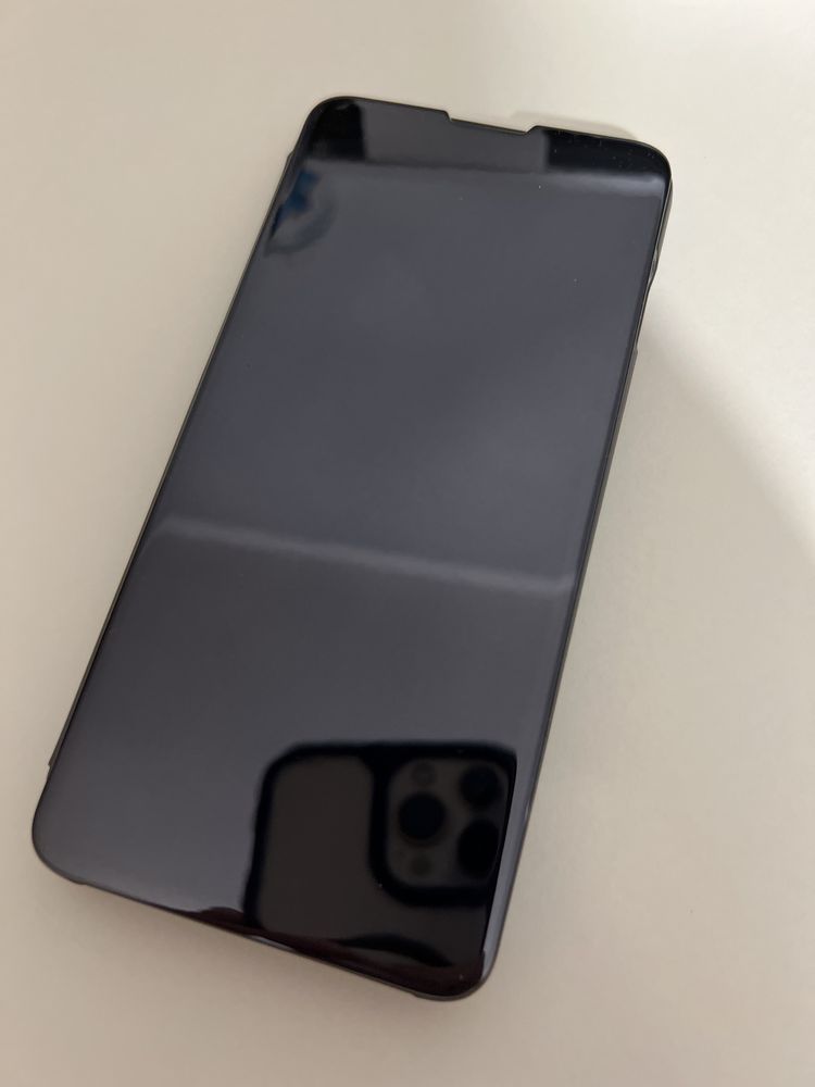 Etui Lustro Clear View Samsung S10 | Czarne