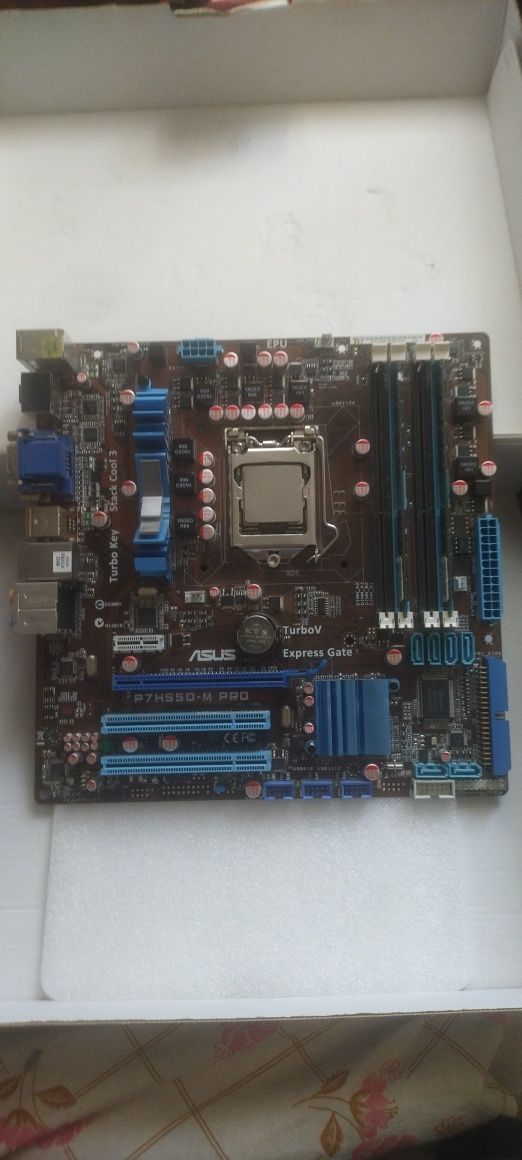 продам комплект   ASUS P7H55D-M PRO i7 870 8 rb ddr3