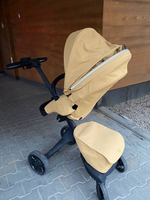 Stokke xplory v6 2w1 + fotelik + dodatki