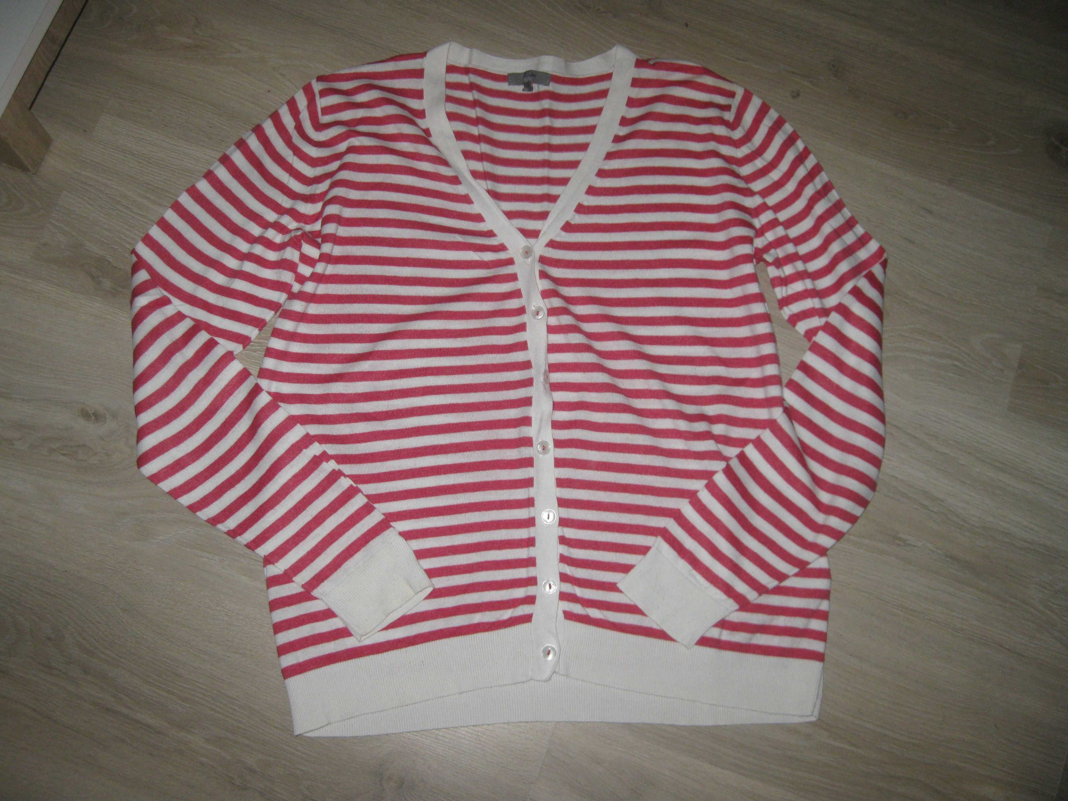 Monteoo sweter paski rozmiar  44 XXL
