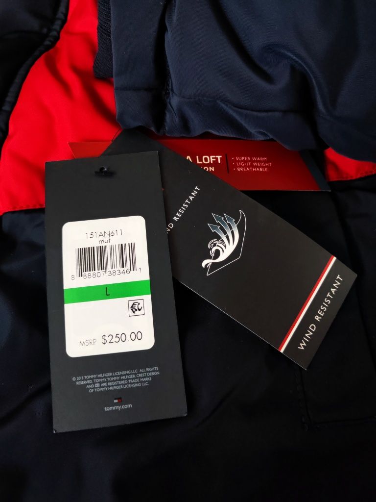 Куртка пуховик Tommy Hilfiger  Розмір L  ОРИГИНАЛ Хилфигер