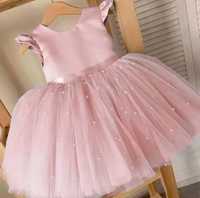 Balowa sukienka dla dziewczynki roczek  wesele święta