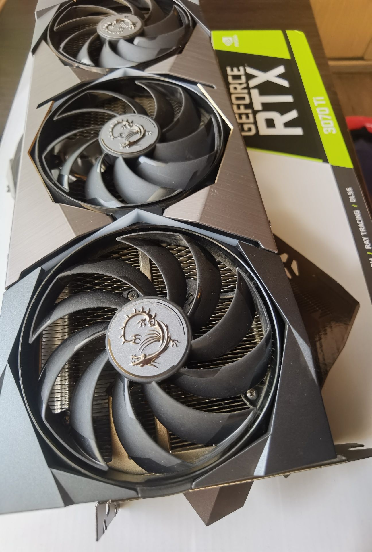Відеокарта MSI GeForce RTX 3070 Ti SUPRIM X