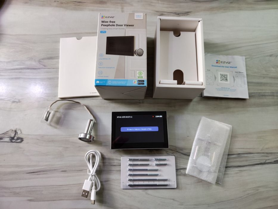 Відео глазок ezviz cp2