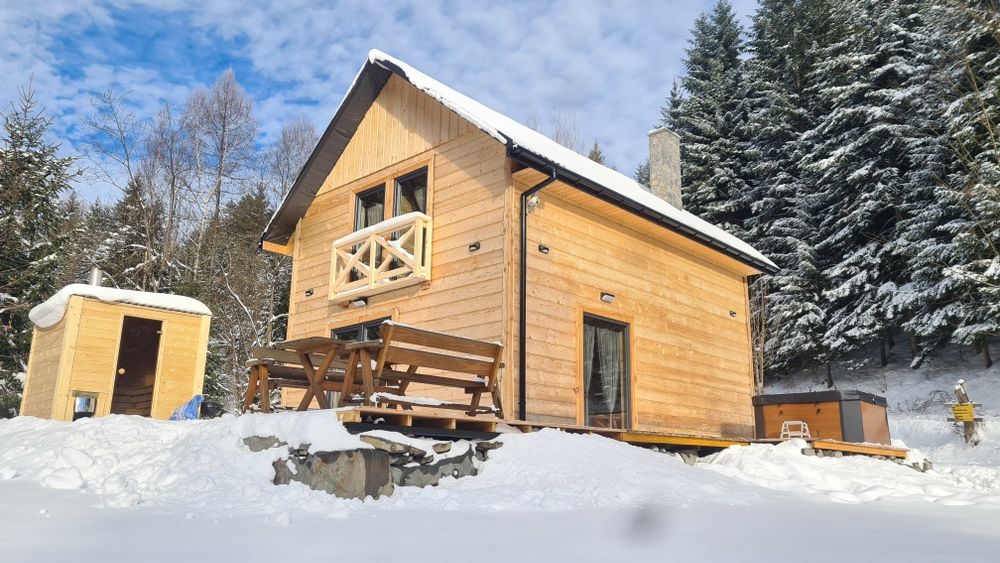 Domek w górach jacuzzi sauna domki na wynajem