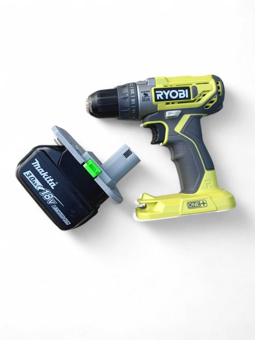 Adapter Ryobi ONE+ na baterie Makita przejściówka