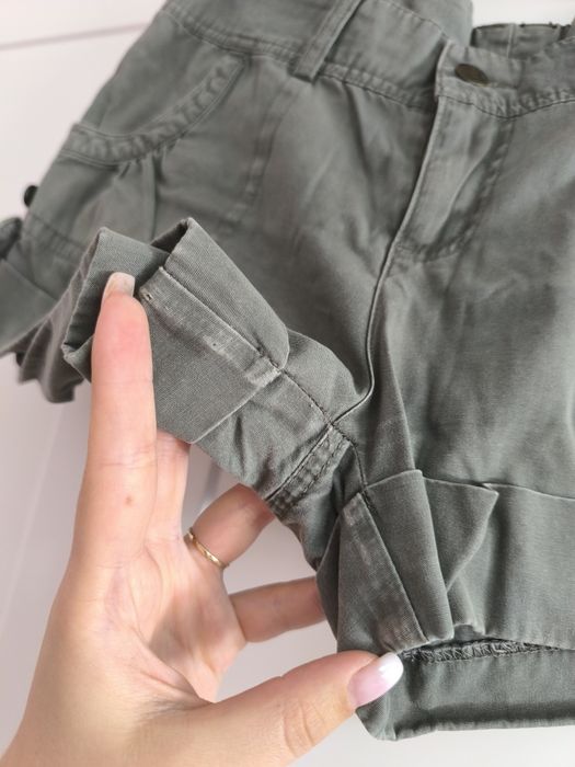 Szorty damskie cargo DenimCo rozmiar L 40 100% bawełna
