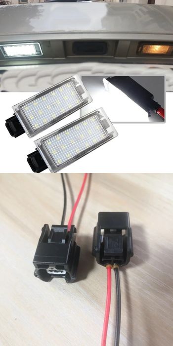 LED підсвітка номера/фішка  Renault Laguna, Megane, Clio