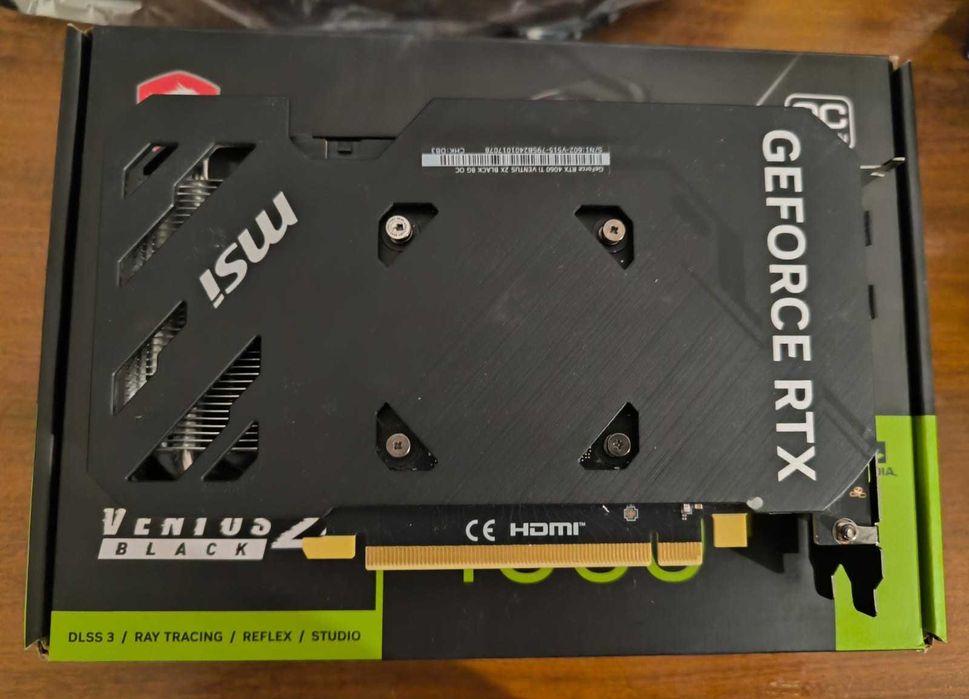Placa gráfica MSI RTX 4060 Ti 8GB
