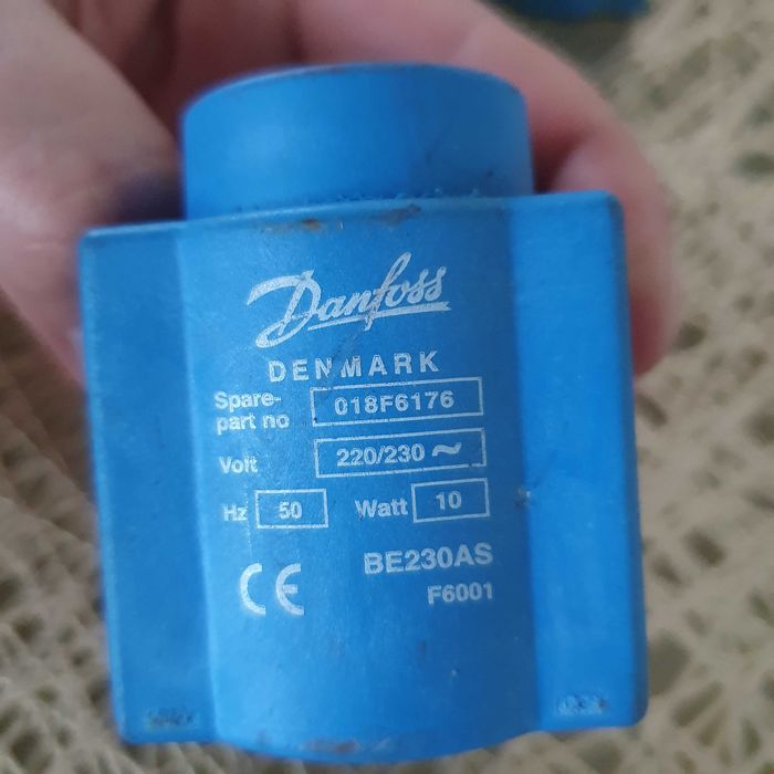 Катушка для соленоидного клапана Danfoss 018F6182 , 018F6176