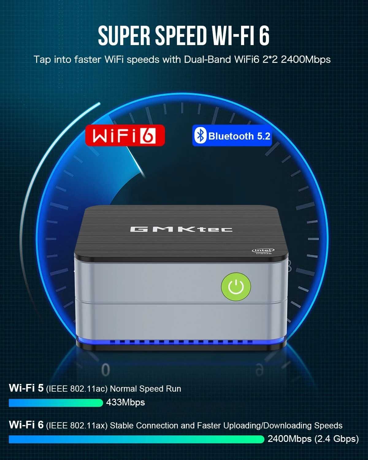 Міні ПК GMKtec G2 N100 12/512Gb