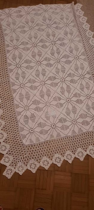 Colcha em renda cama bébé